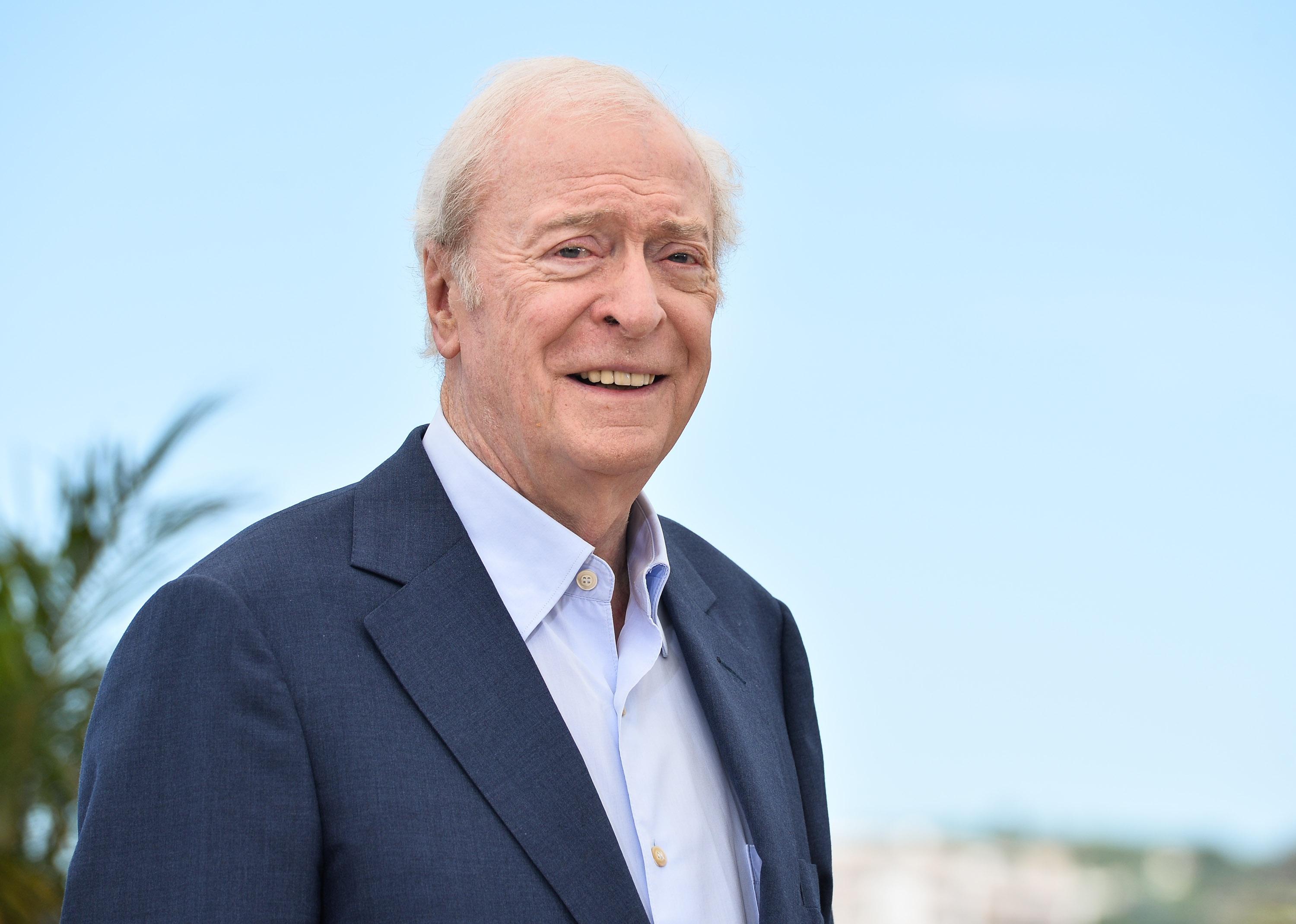 Michael Caine attends the "Youth" Photocall during the 68th annual Cannes Film Festival.