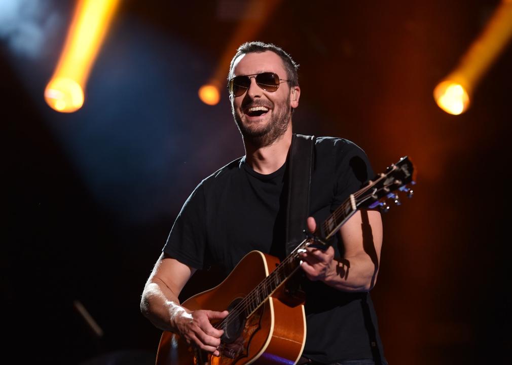 Eric Church performs onstage during the 2015 CMA Festival 