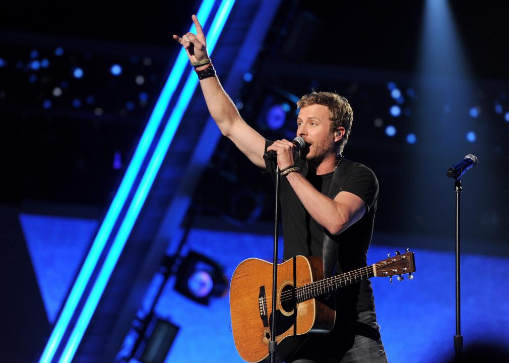 Dierks Bentley performs onstage during the 49th Annual Academy of Country Music Awards