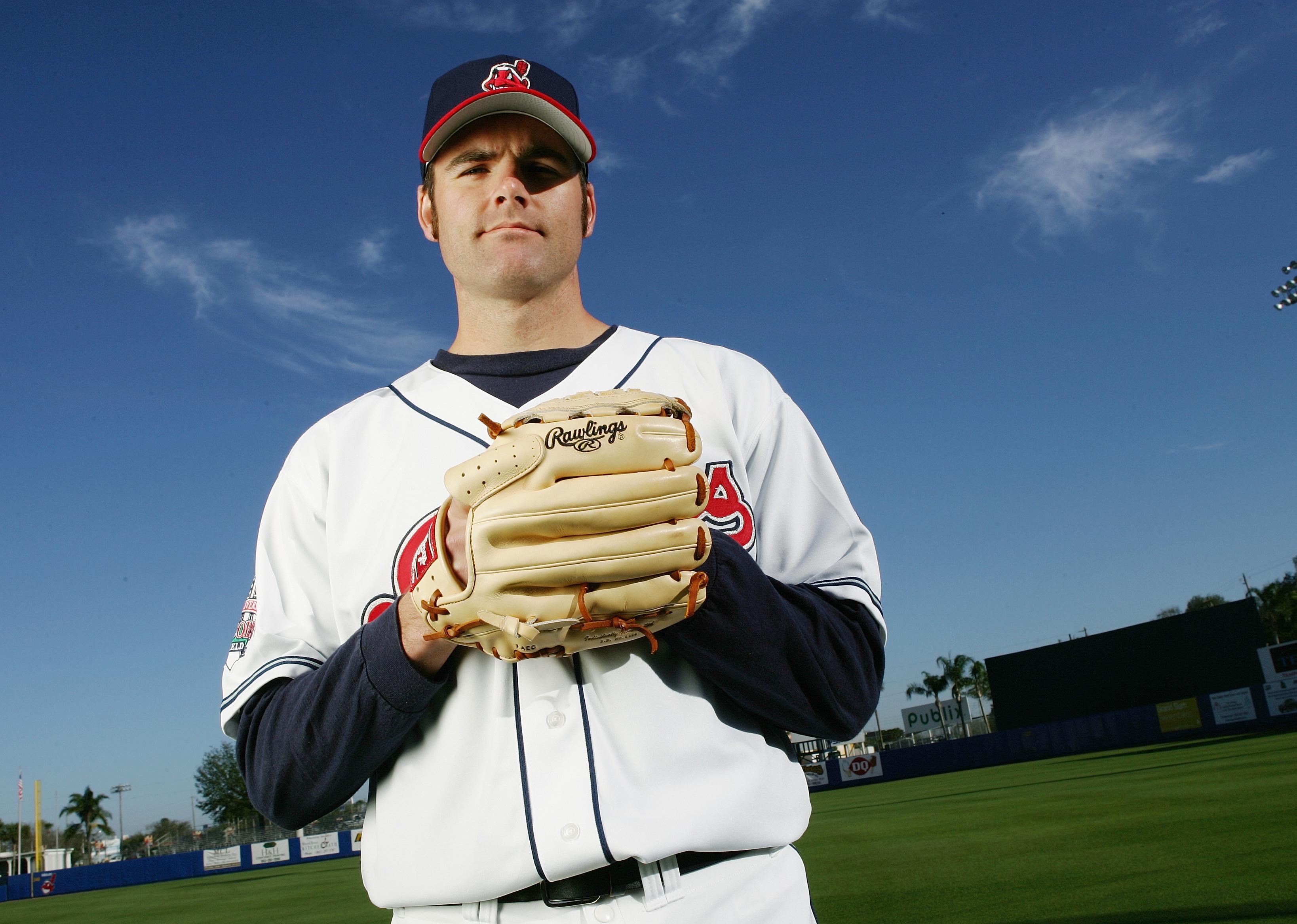 Billy Traber of the Cleveland Indians poses for a portrait during photo day.