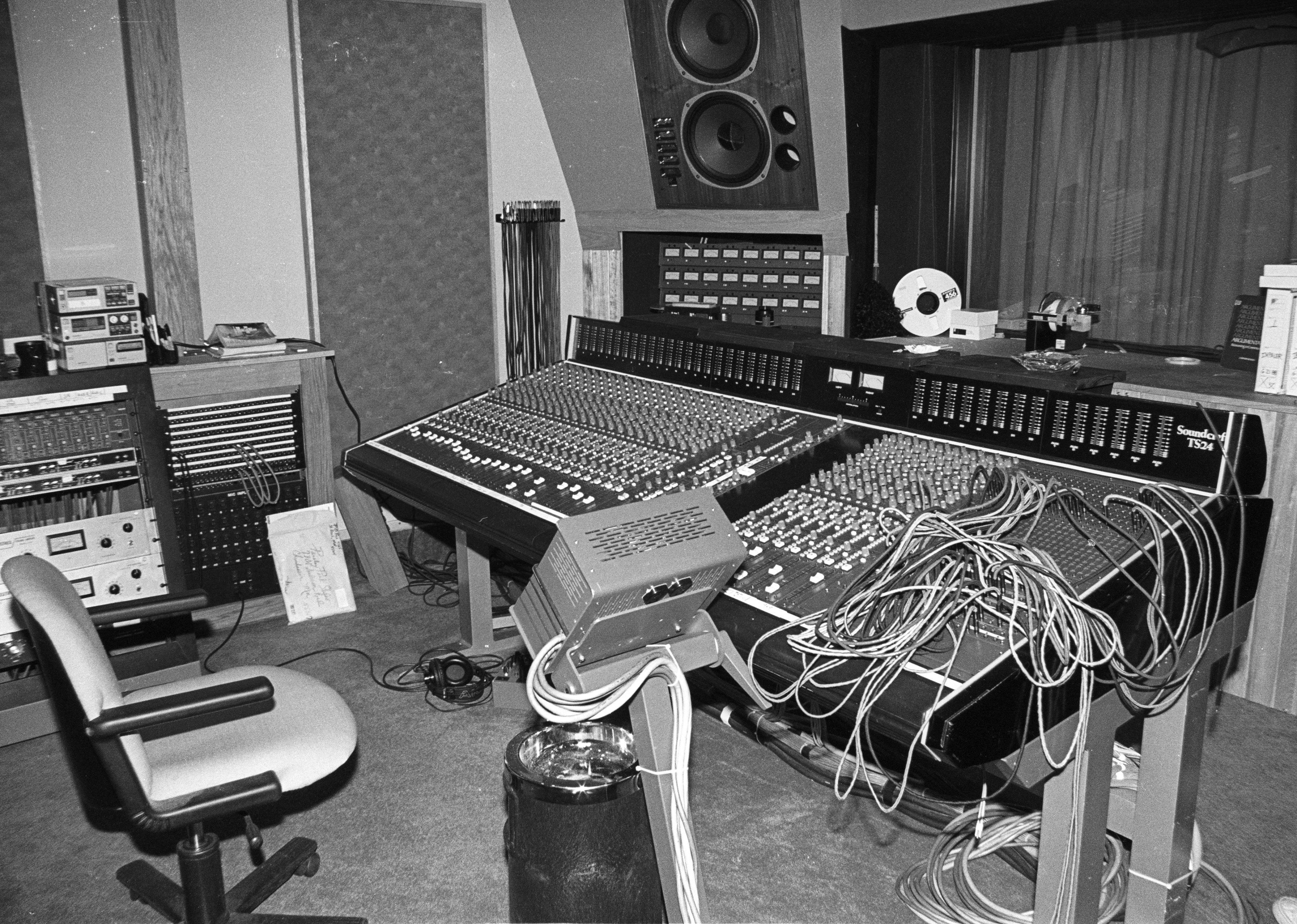 Prince's Paisley Park Studios just after completion in Chanhassen, Minnesota.