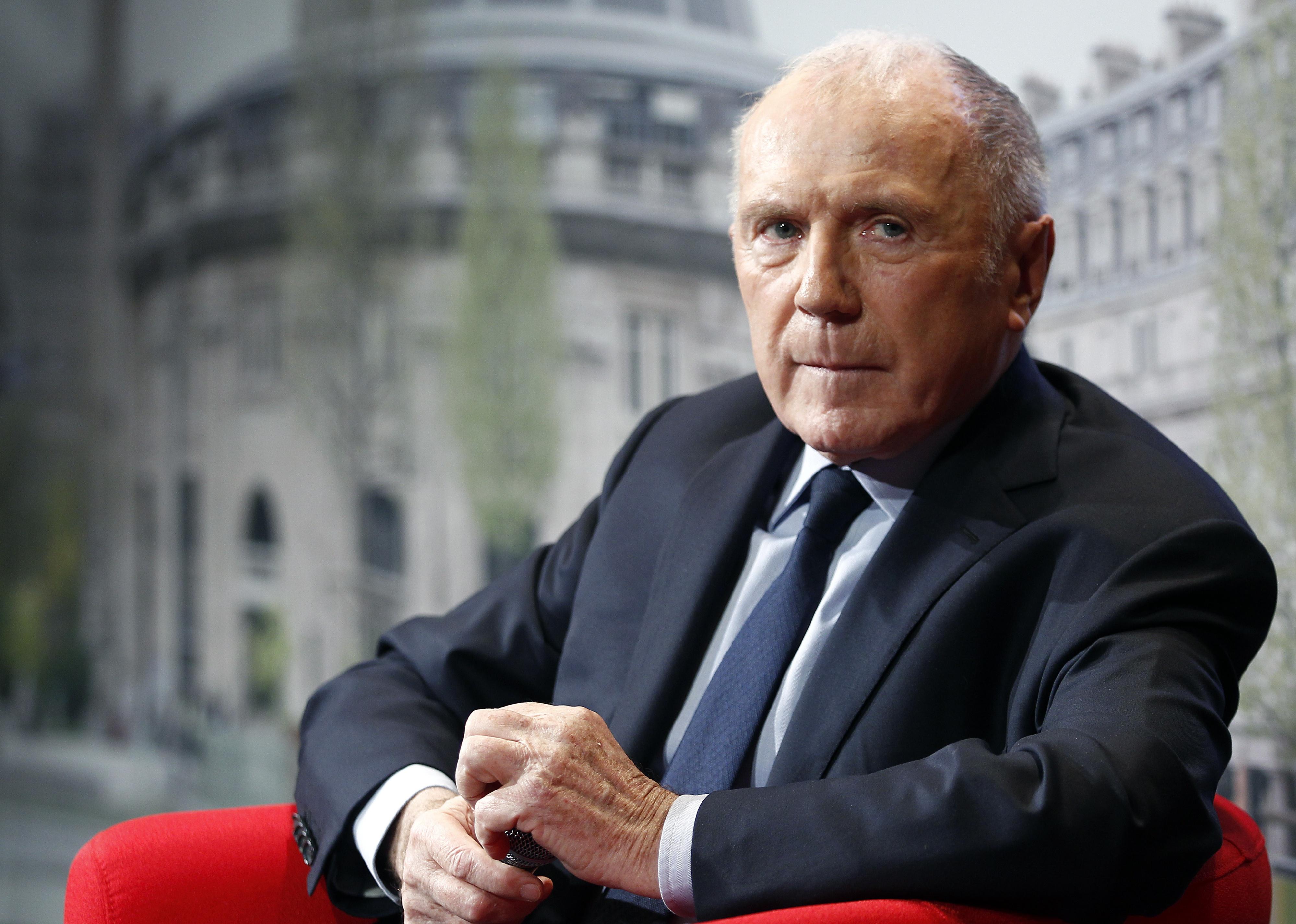 French businessman Francois Pinaul poses for a portrait.