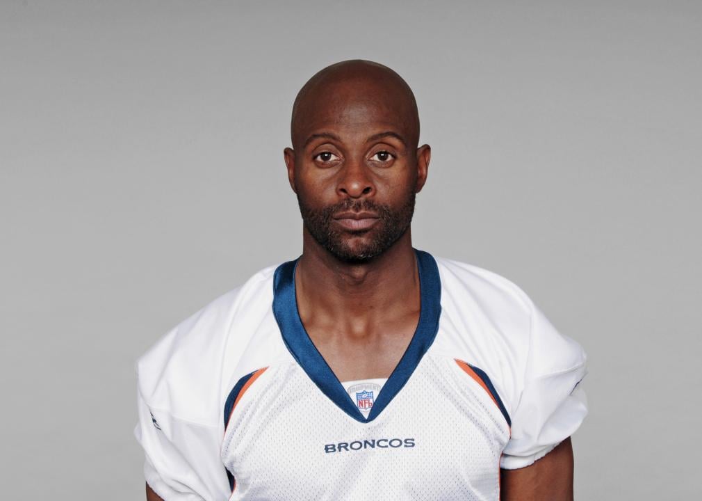 Jerry Rice poses for his 2005 NFL headshot