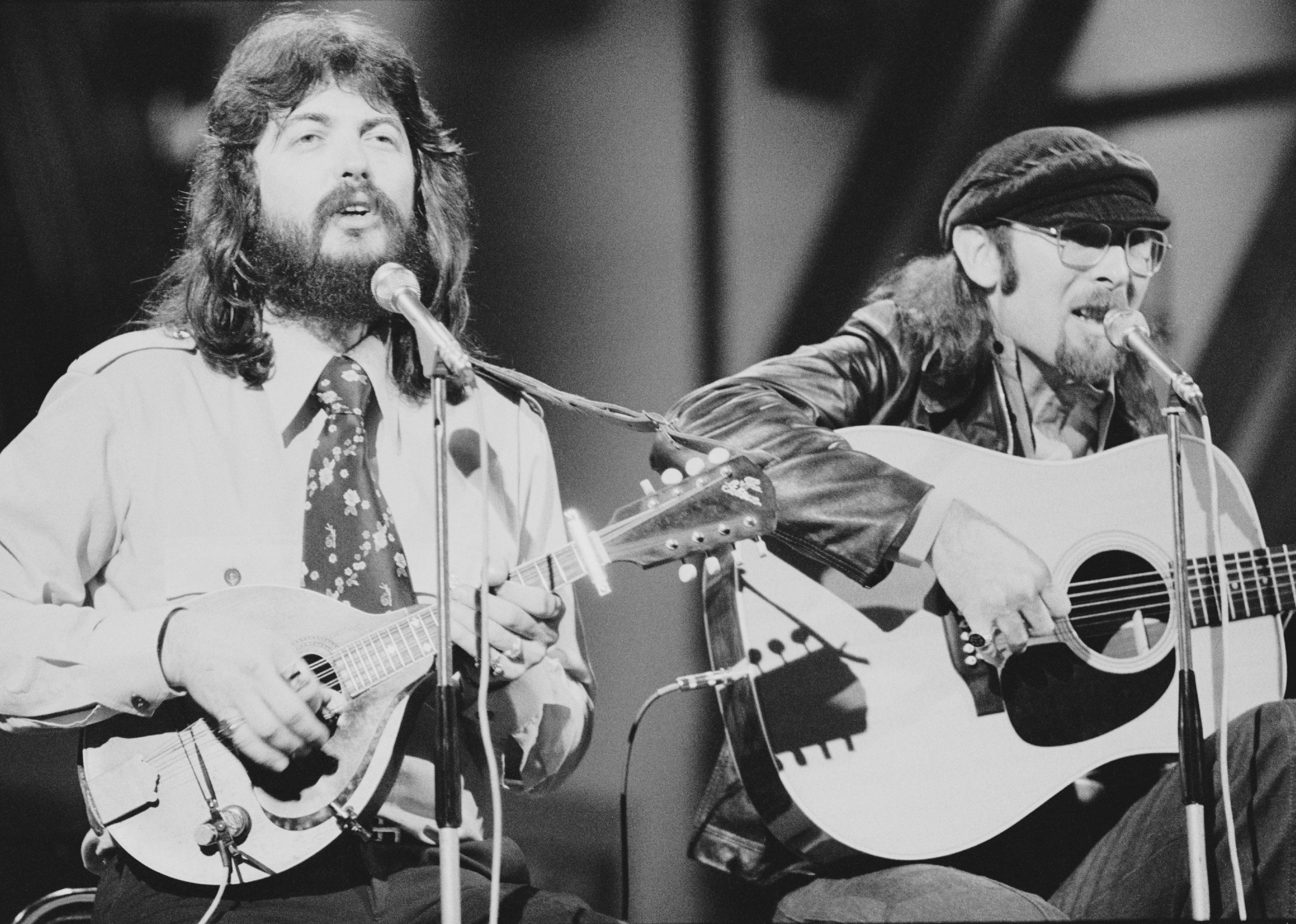 Seals and Crofts performing, 30th April 1975. 