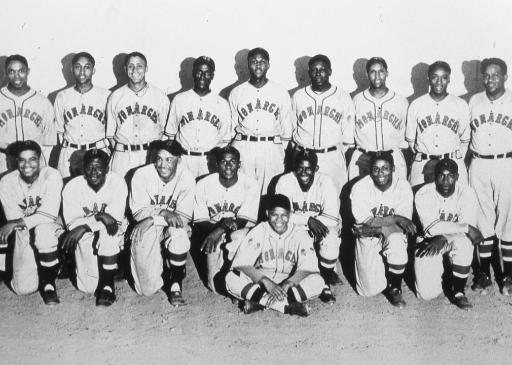 Bullet Rogan and the rest of the 1934 Kansas City Monarchs