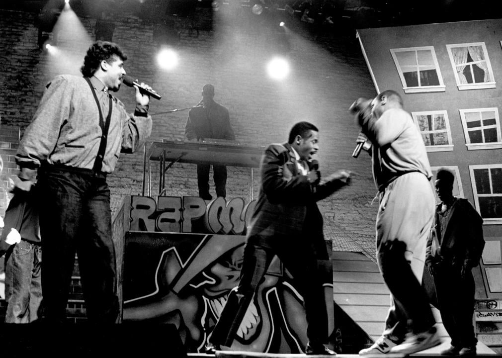 Sugar Hill Gang performs live at the Apollo in 1990.
