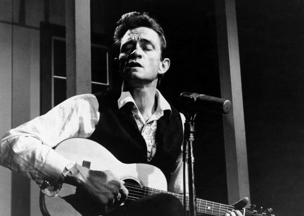Johnny Cash, circa 1965. 