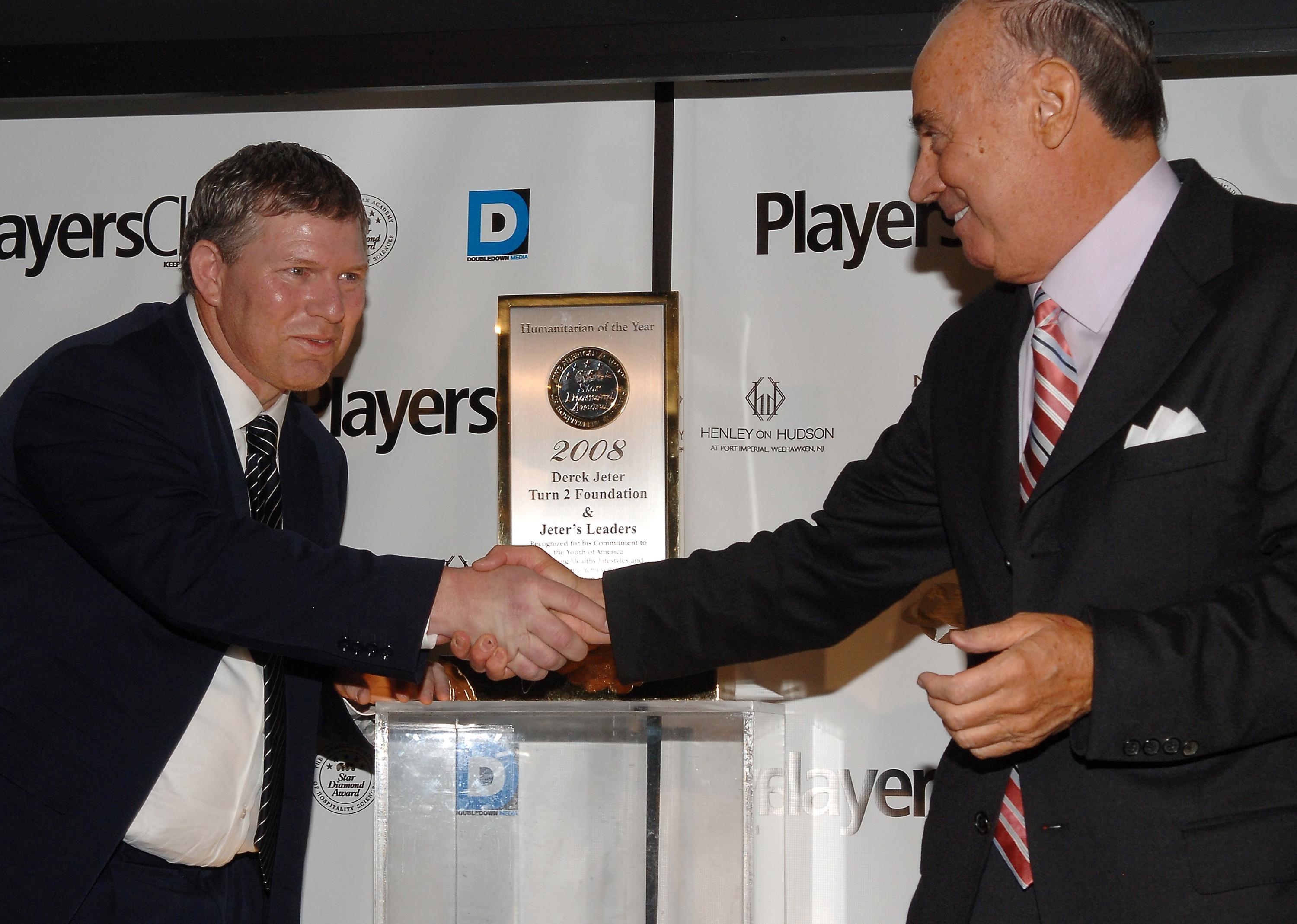 Lenny Dykstra and Joseph Cinque attend The Players Club magazine launch party