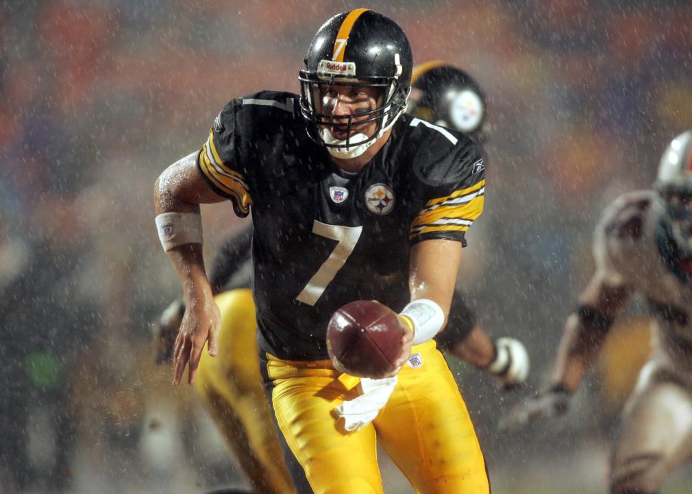 Ben Roethlisberger during a game against the Miami Dolphins.