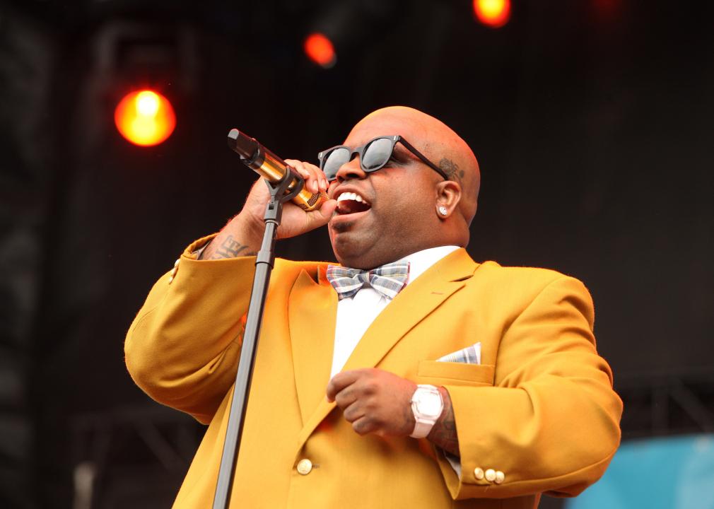 Ceelo Green of Gnarls Barkley performs at the 2008 Lollapalooza music festival.