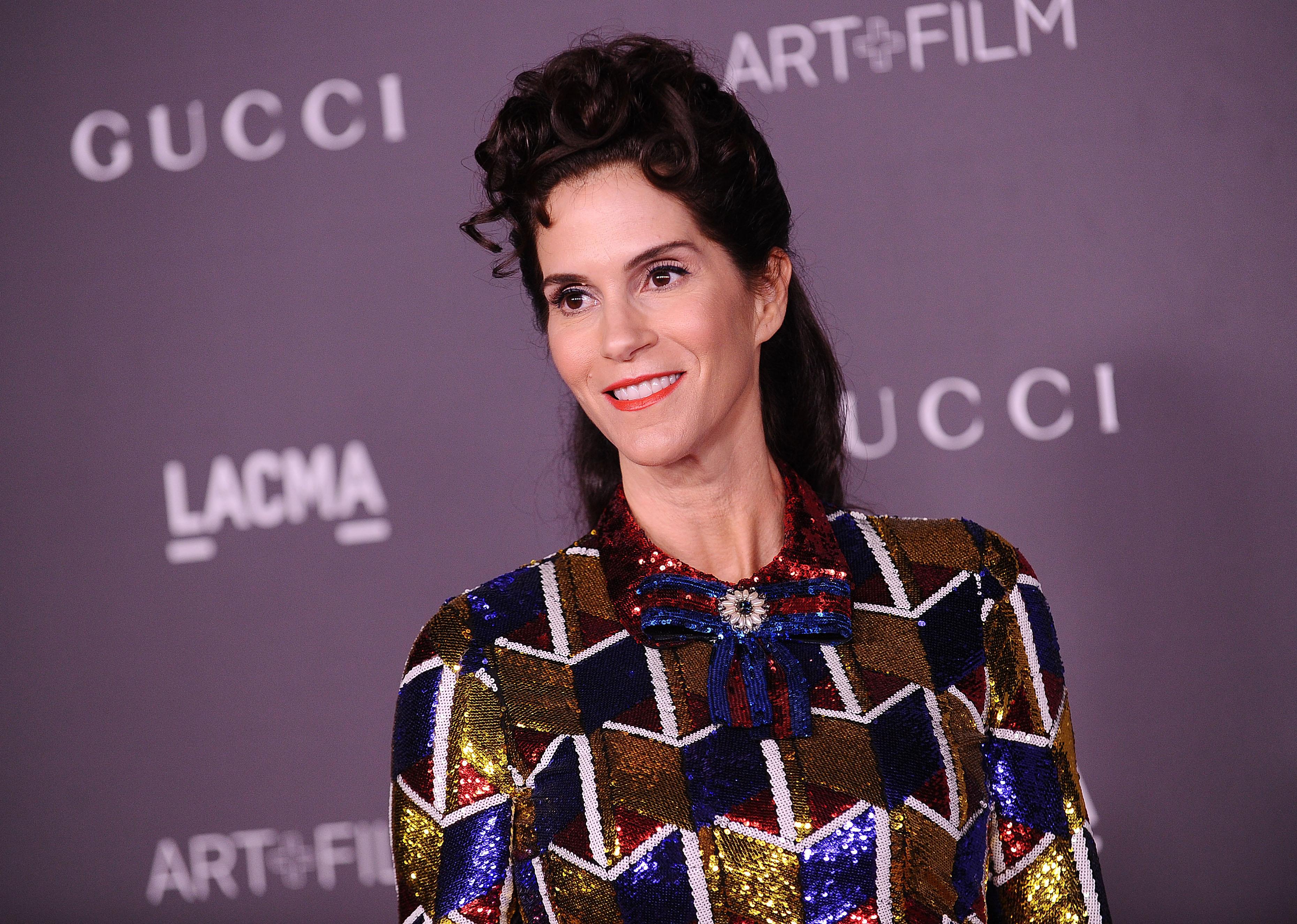 Actress Jami Gertz attends the 2017 LACMA Art + Film gala.