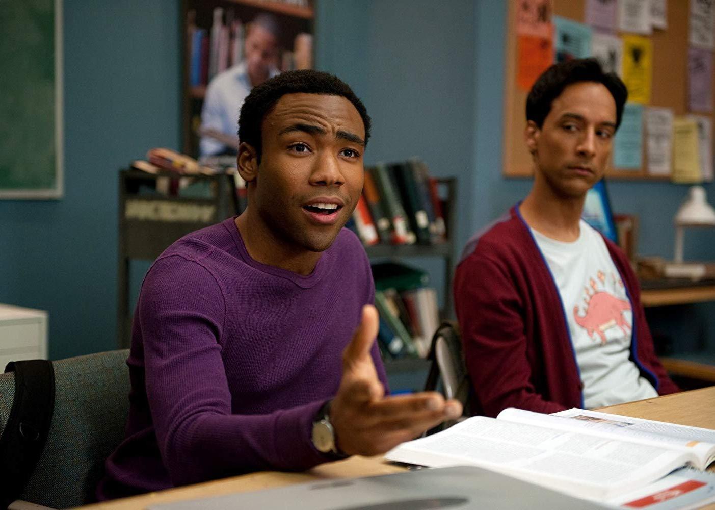 Actors in a scene from ‘Community’.