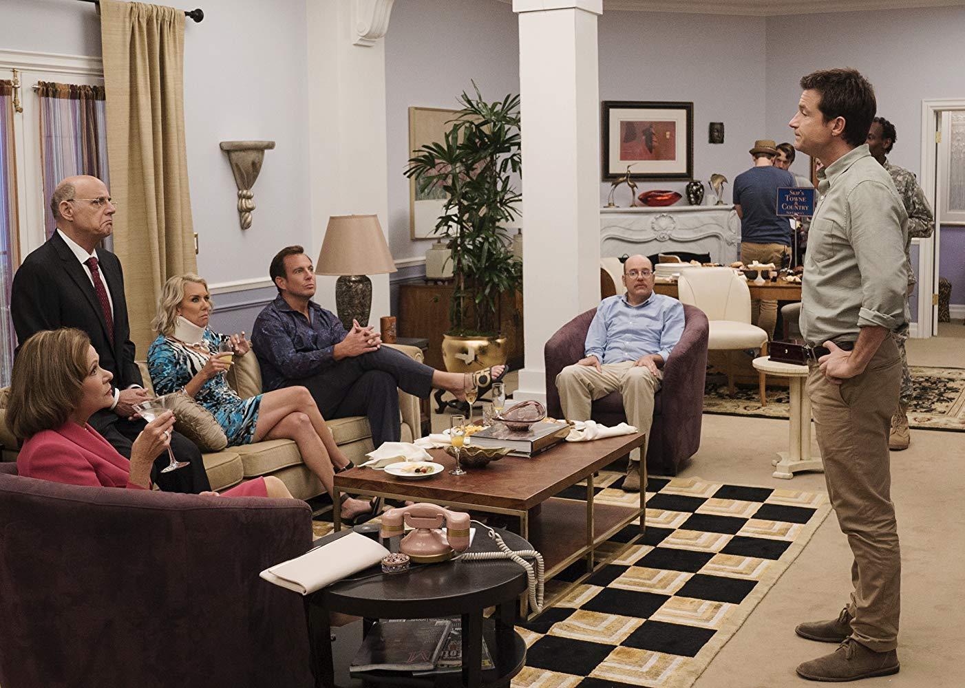 Actors in a scene from ‘Arrested Development’.