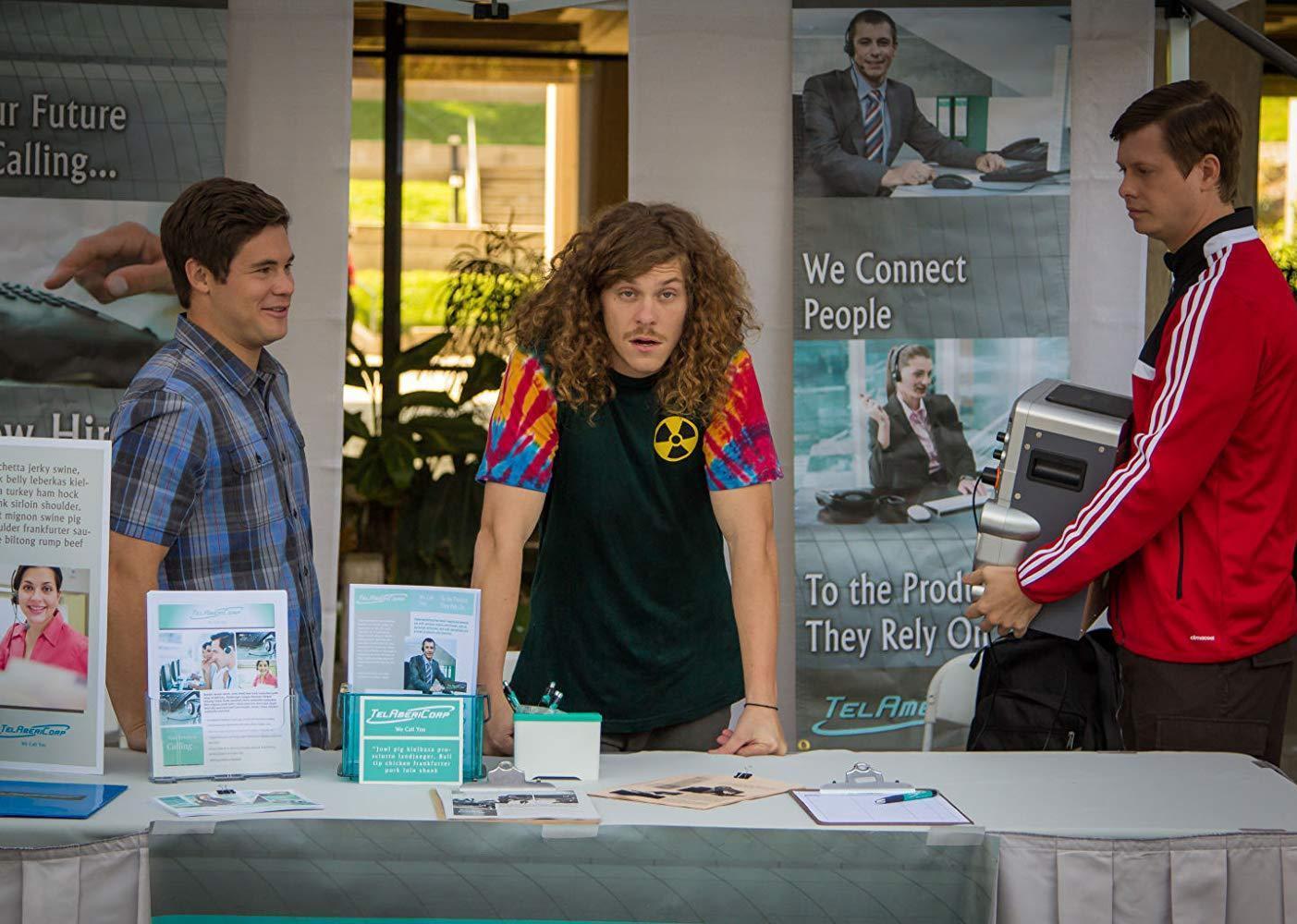 Actors in an episode of ‘Workaholics’.