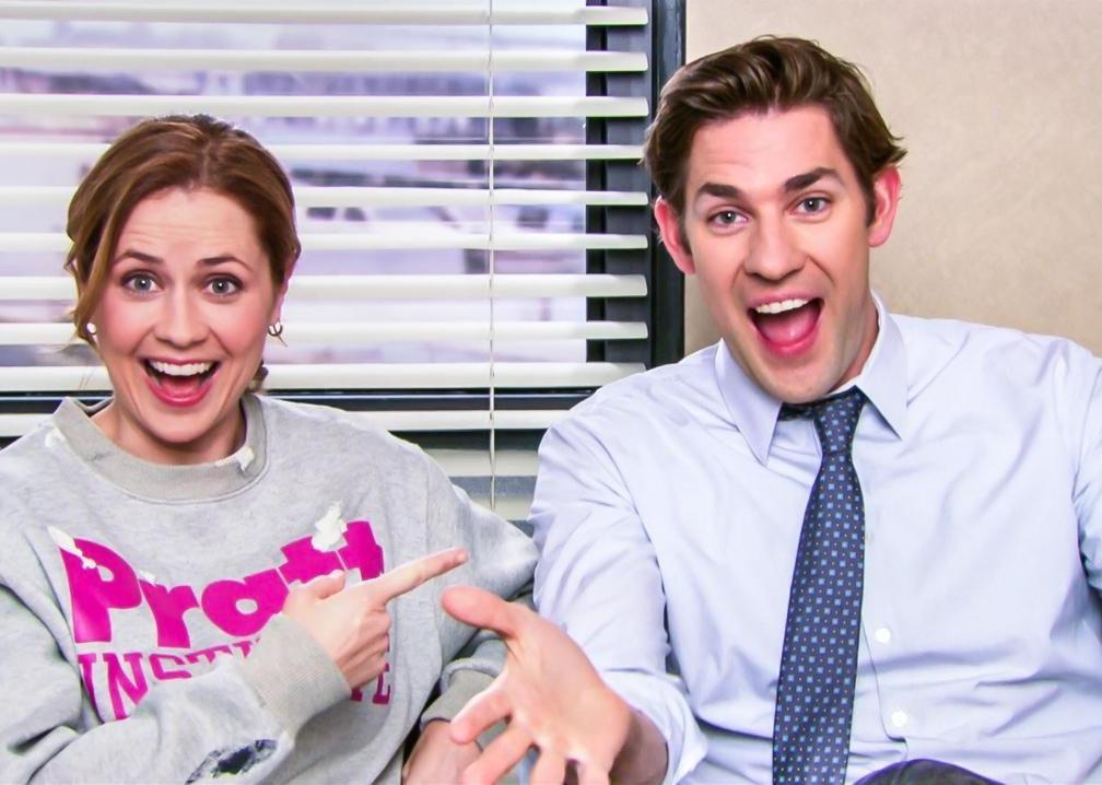 Actors in a scene from ‘The Office’.