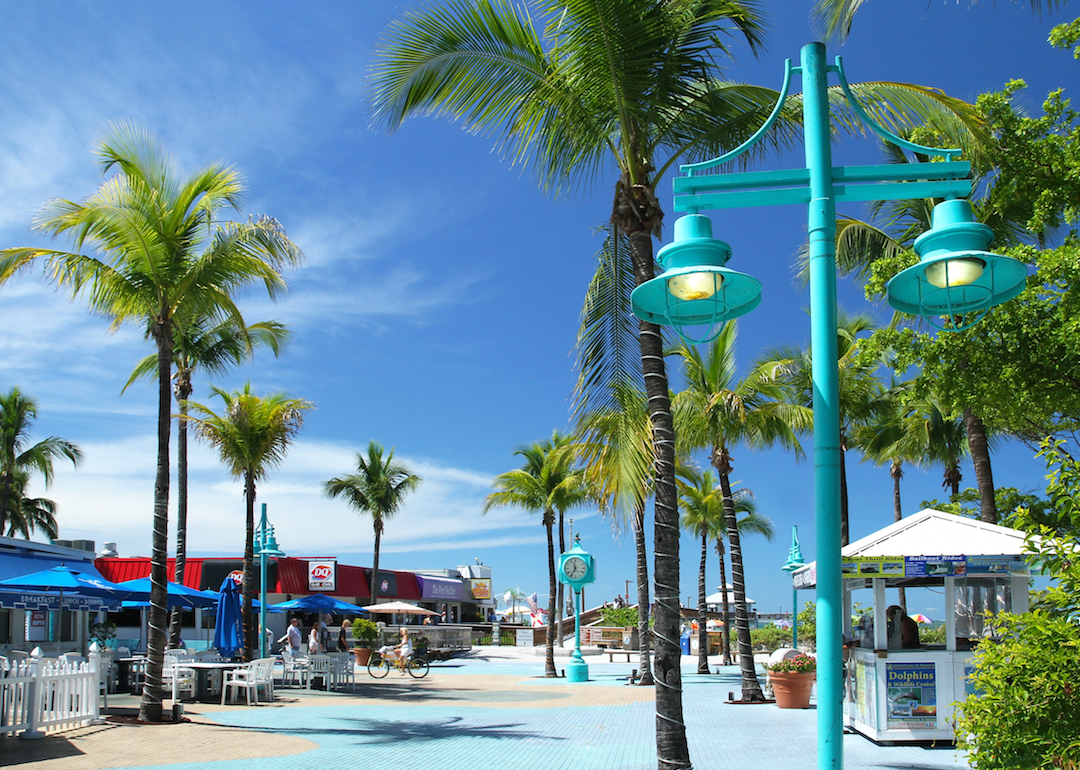 Oceanside scene from Cape Coral.