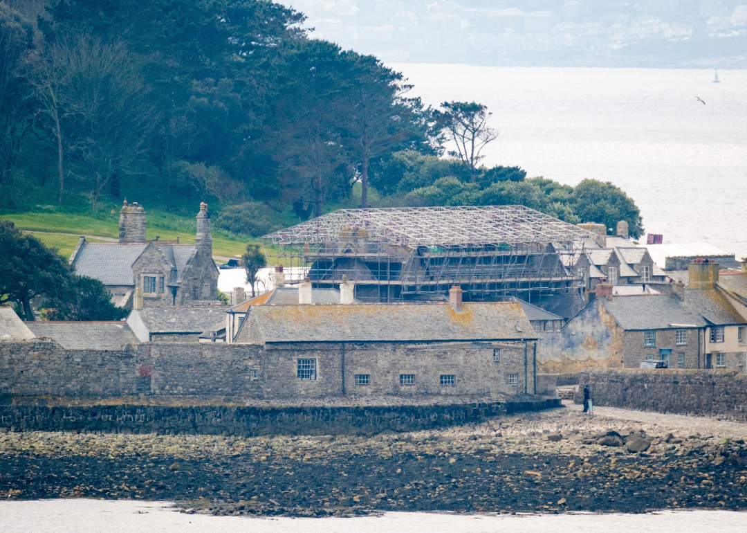 The Game of Thrones Prequel film set under construction.