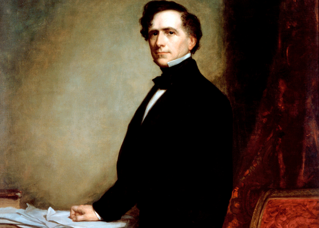 A painting of Franklin Pierce.