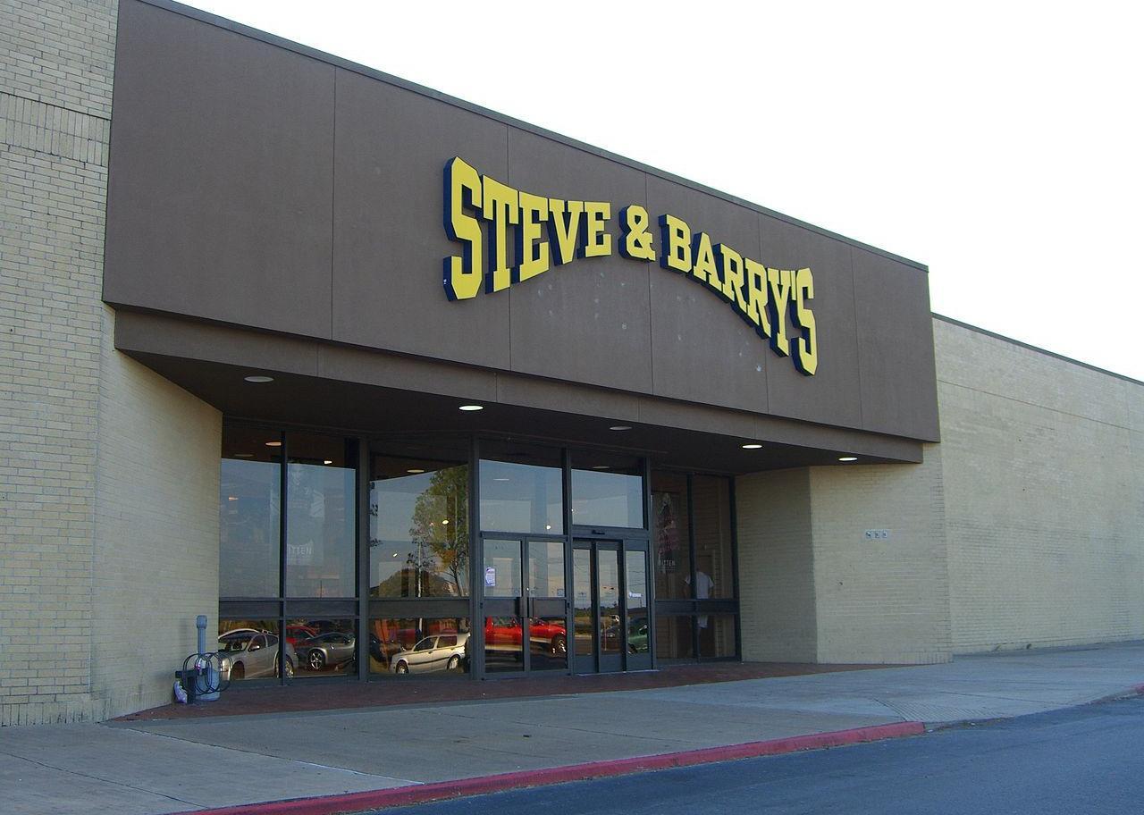 A Steve & Barry's store.