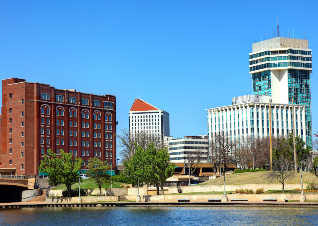 Wichita skyline.