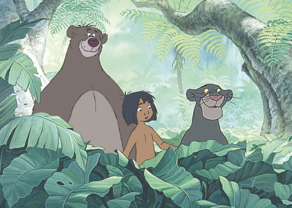 Screencapture from the 1967 "The Jungle Book"