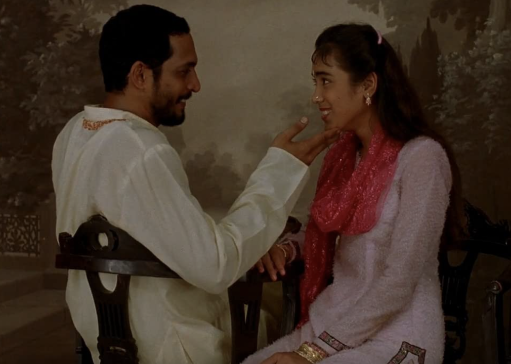 Nana Patekar and Chanda Sharma in Salaam Bombay!