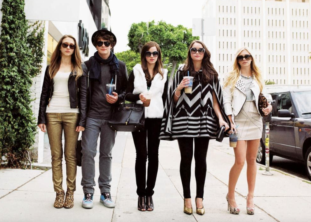 Emma Watson, Israel Broussard, Taissa Farmiga, Katie Chang, and Claire Julien in The Bling Ring (2013)