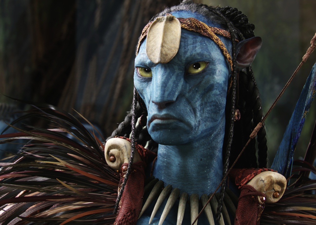 Wes Studi in a scene from "Avatar"