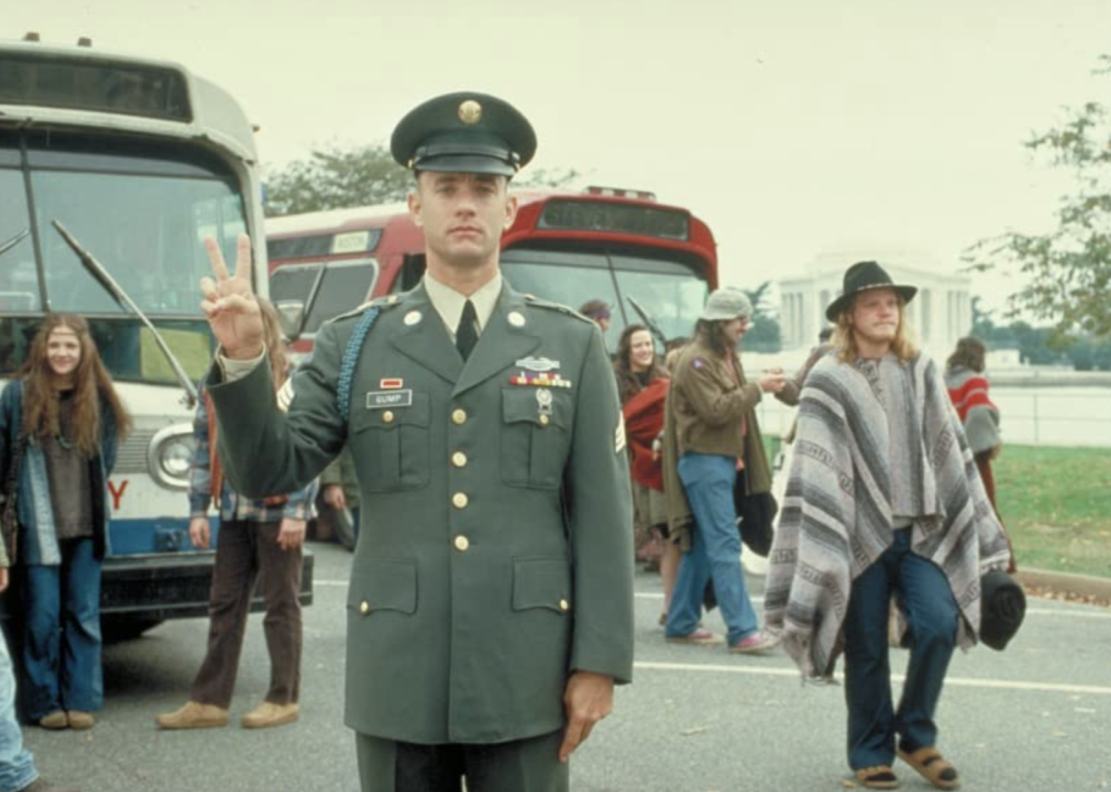 Tom Hanks in a scene from "Forrest Gump"