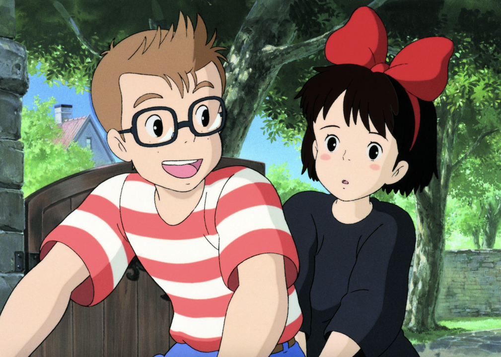 A screengrab of a scene from "Kiki's Delivery Service"