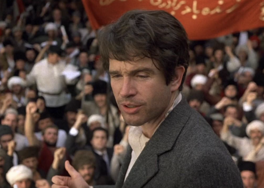 Warren Beatty in a scene from "Reds"