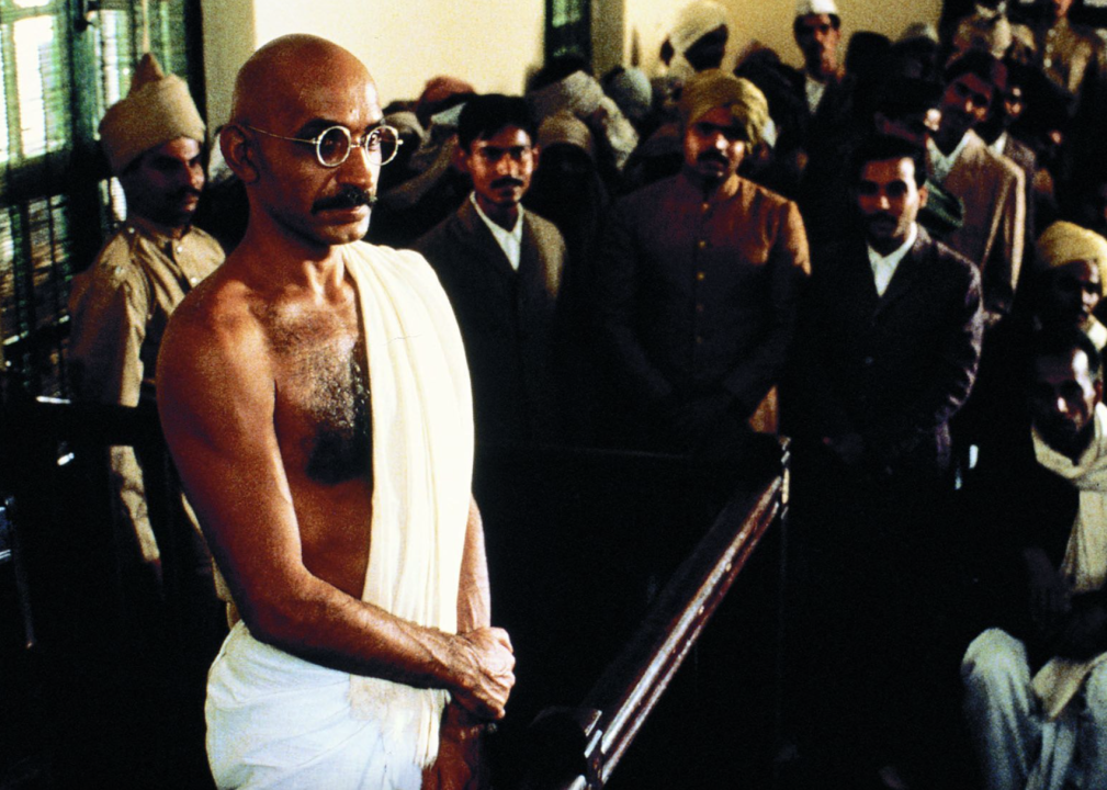 Ben Kingsley in a scene from "Gandhi"