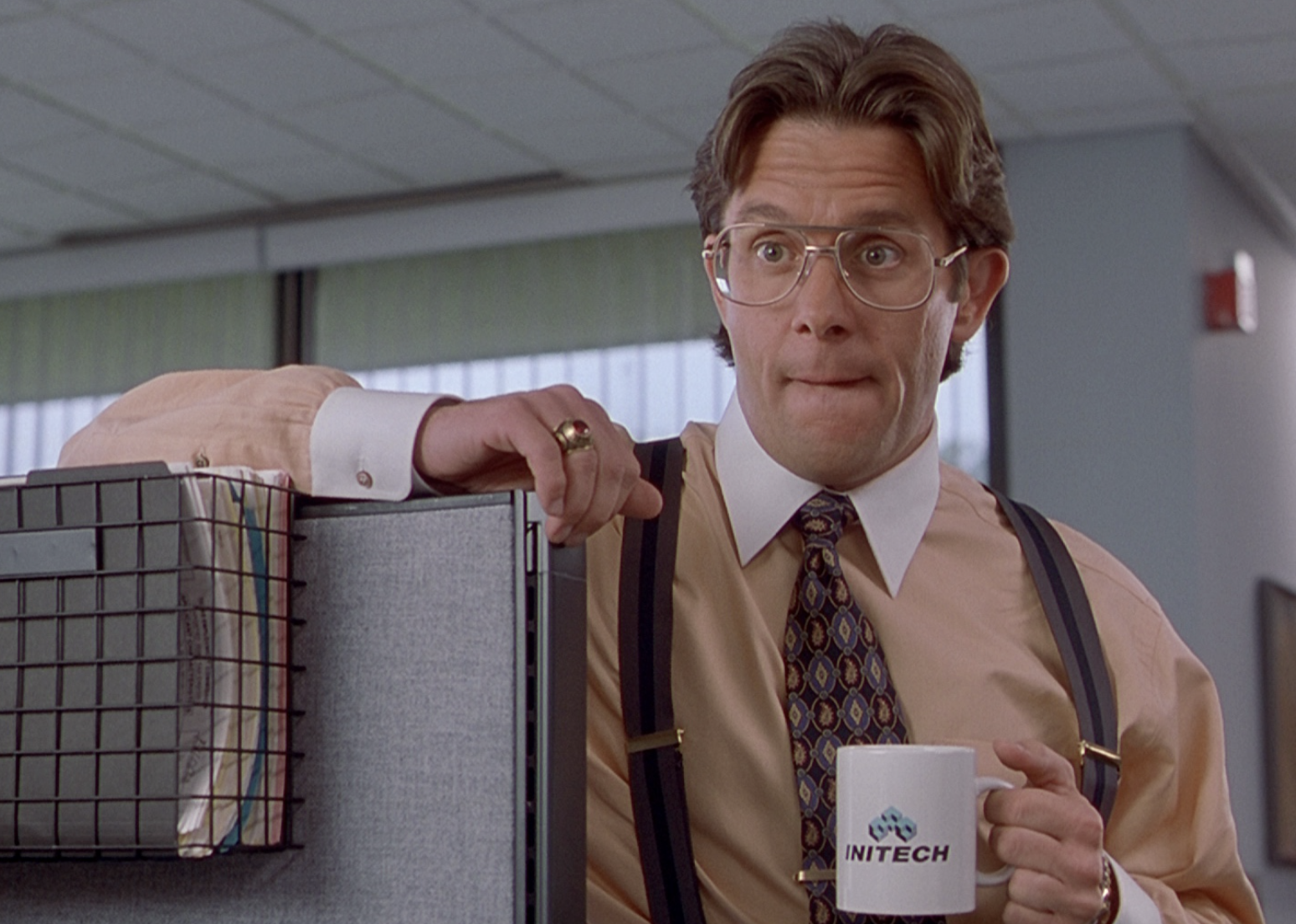 Gary Cole in a scene from "Office Space"