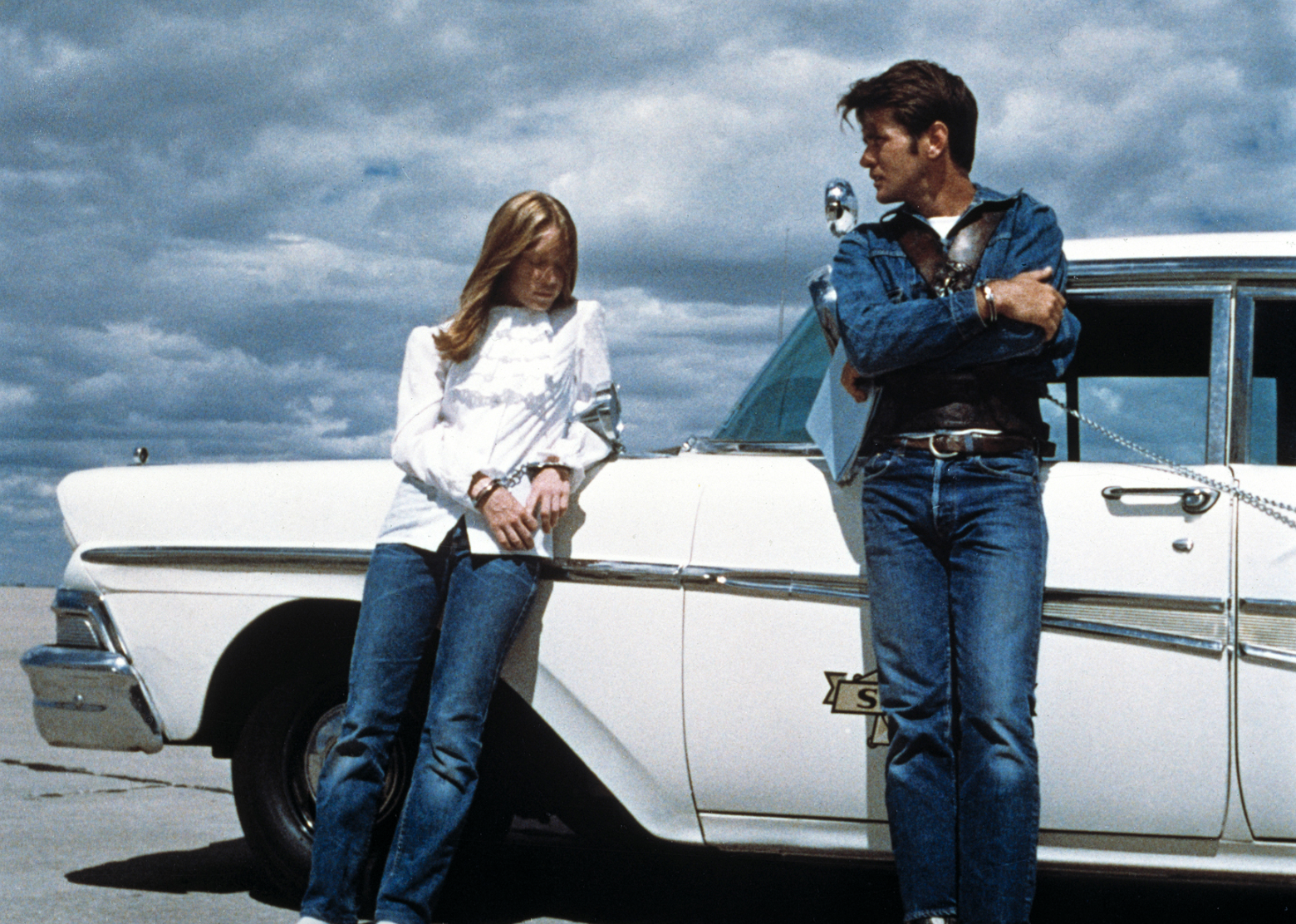 Martin Sheen and Sissy Spacek in "Badlands"