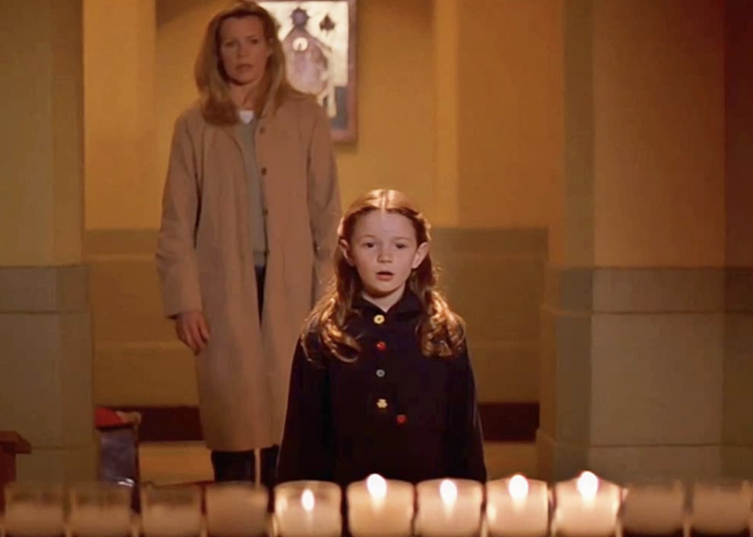 Kim Basinger and Holliston Coleman in "Bless the Child"
