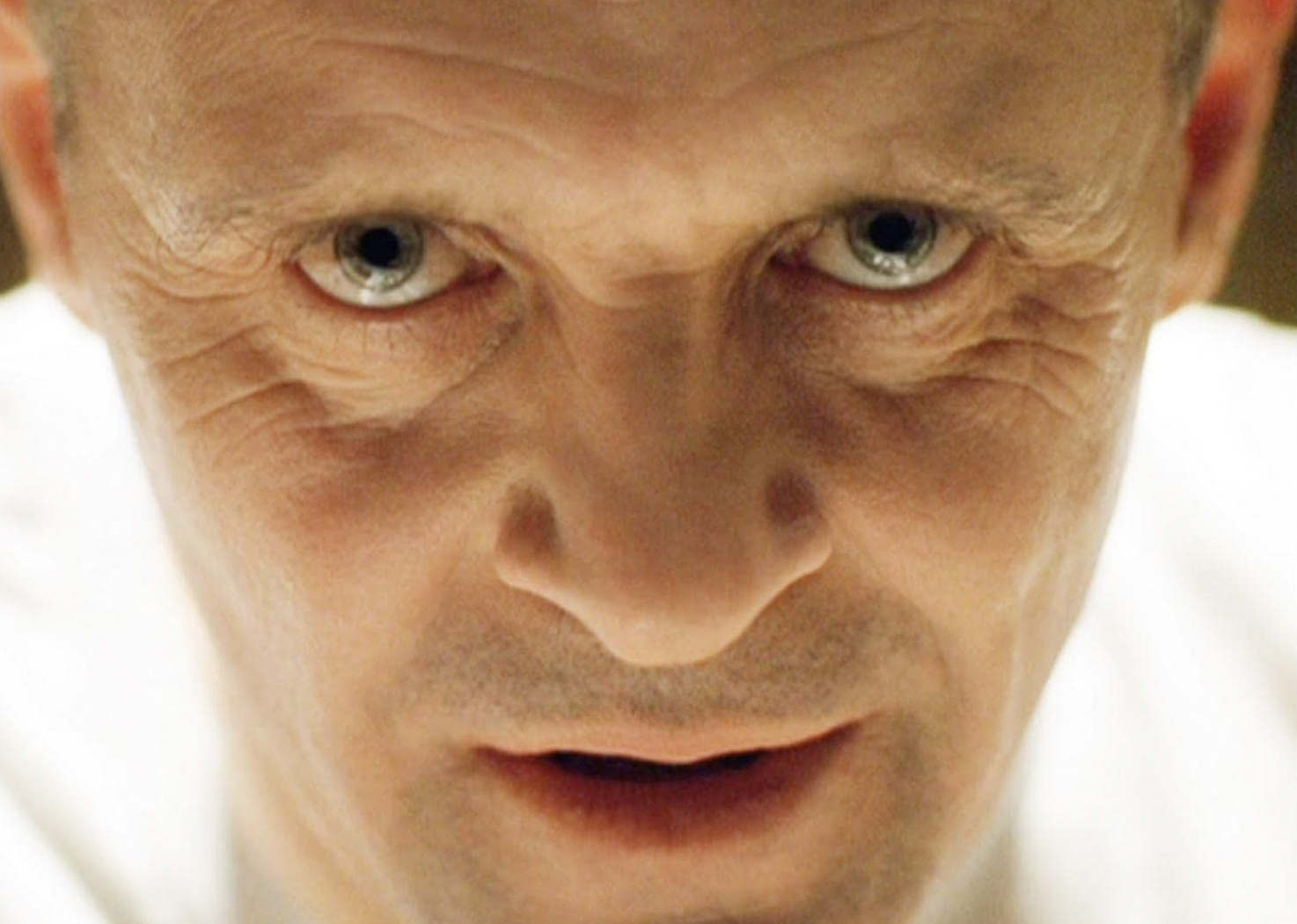 Anthony Hopkins in "The Silence of the Lambs"