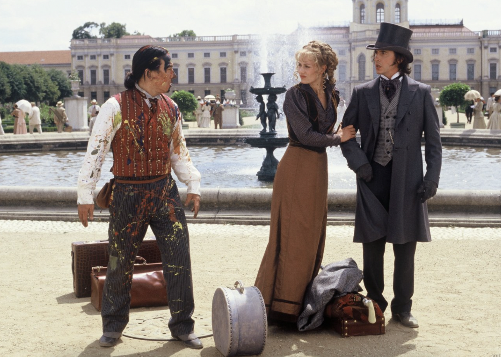 Jackie Chan, Steve Coogan, and Cécile de France in "Around the World in 80 Days"