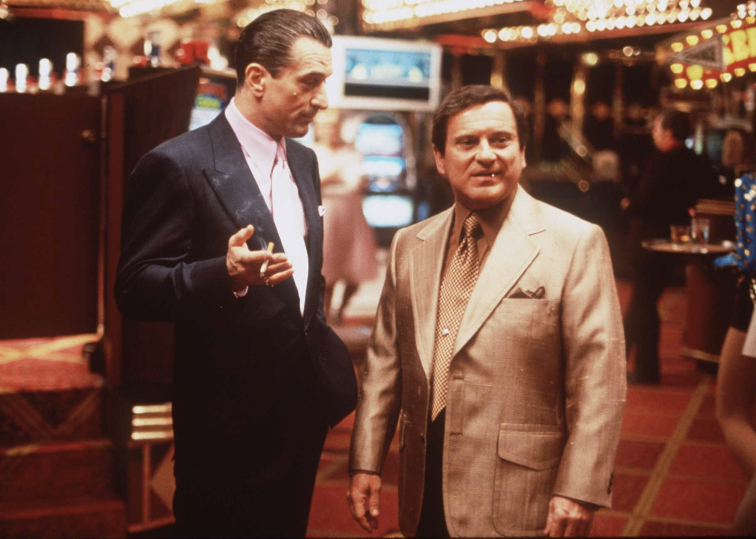 Robert De Niro and Joe Pesci in "Casino"