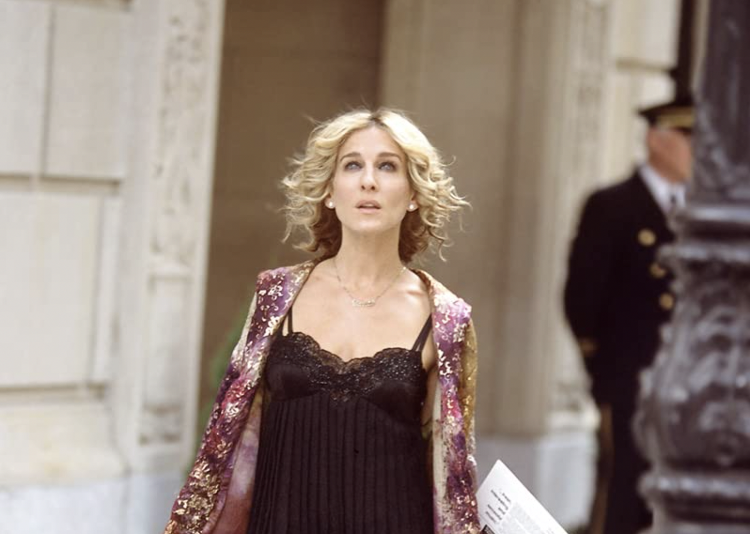 Sarah Jessica Parker in a scene from "Sex and the City."