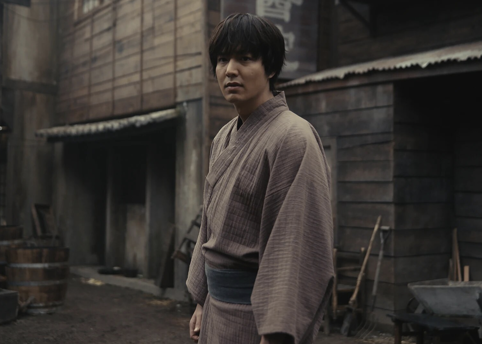 Lee Min-Ho in a scene from "Pachinko".