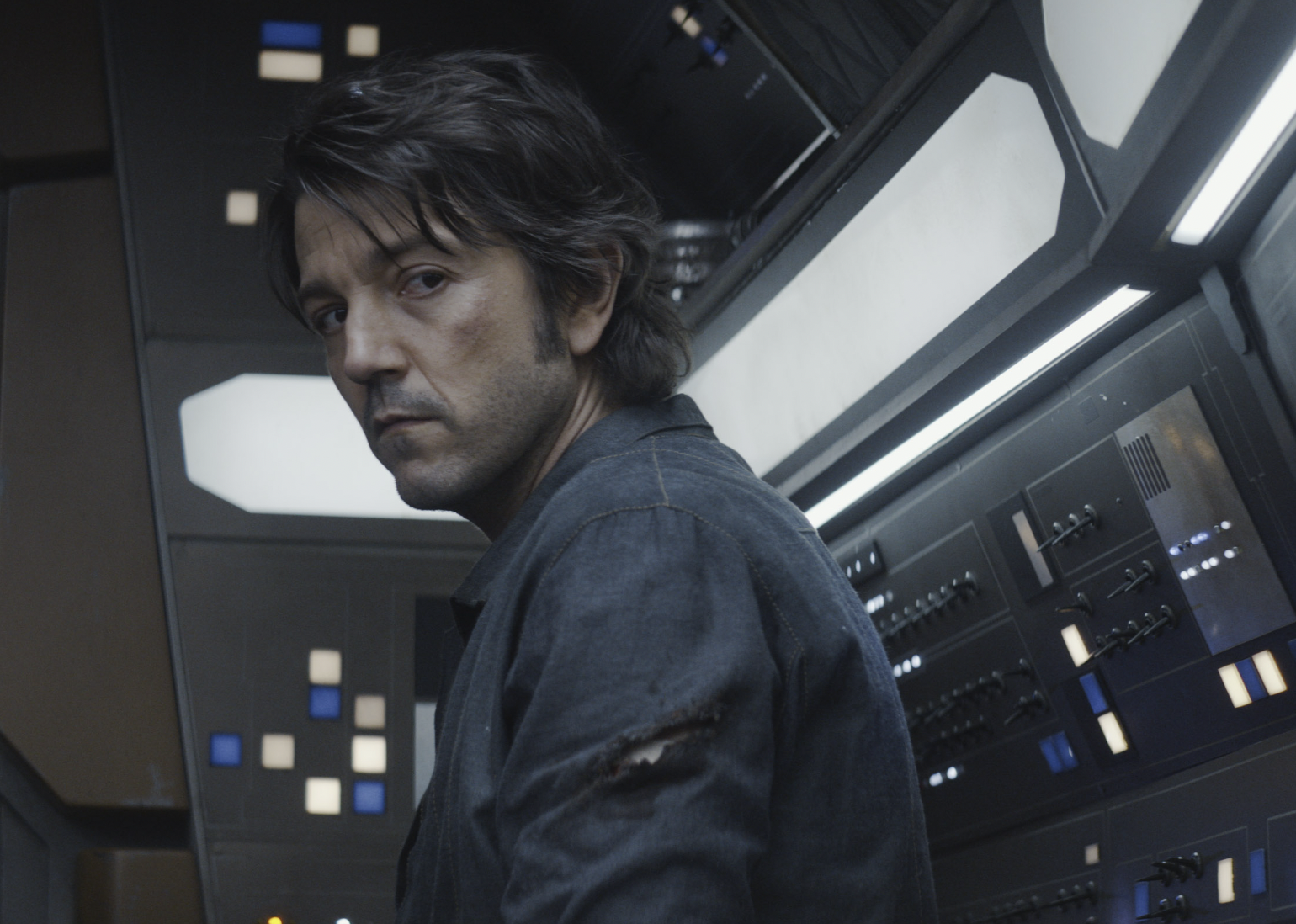 Diego Luna in a scene from "Andor". 