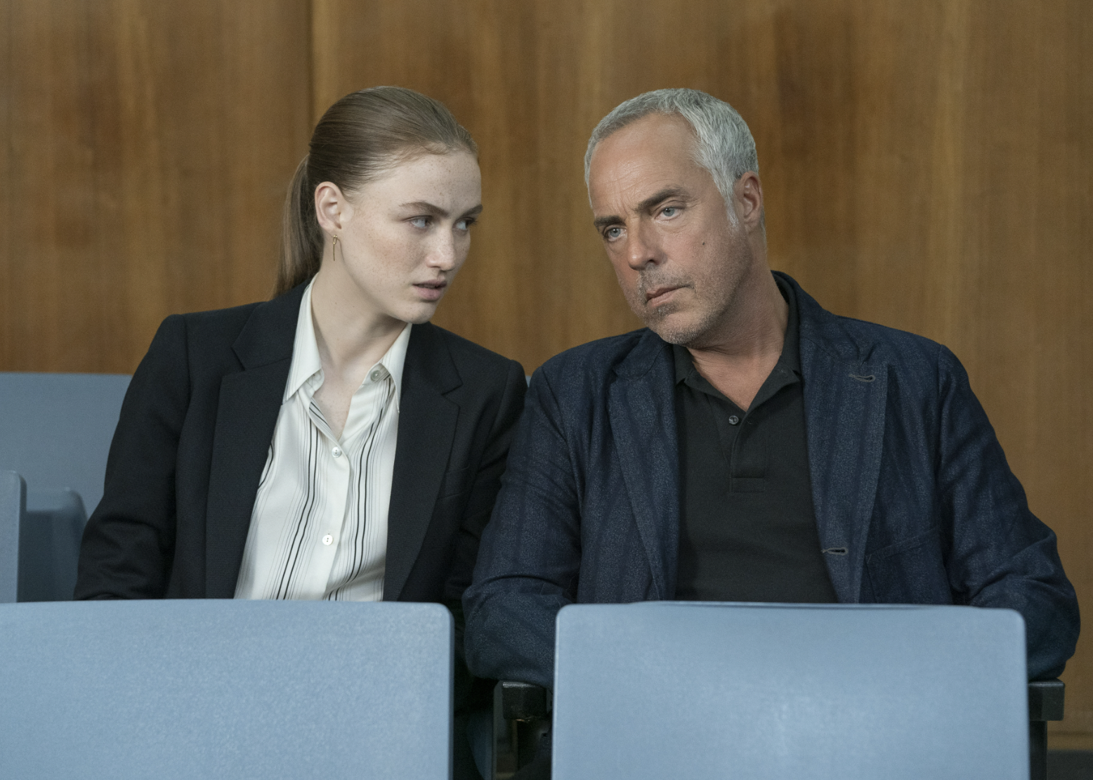 Titus Welliver and Madison Lintz in "Bosch: Legacy"