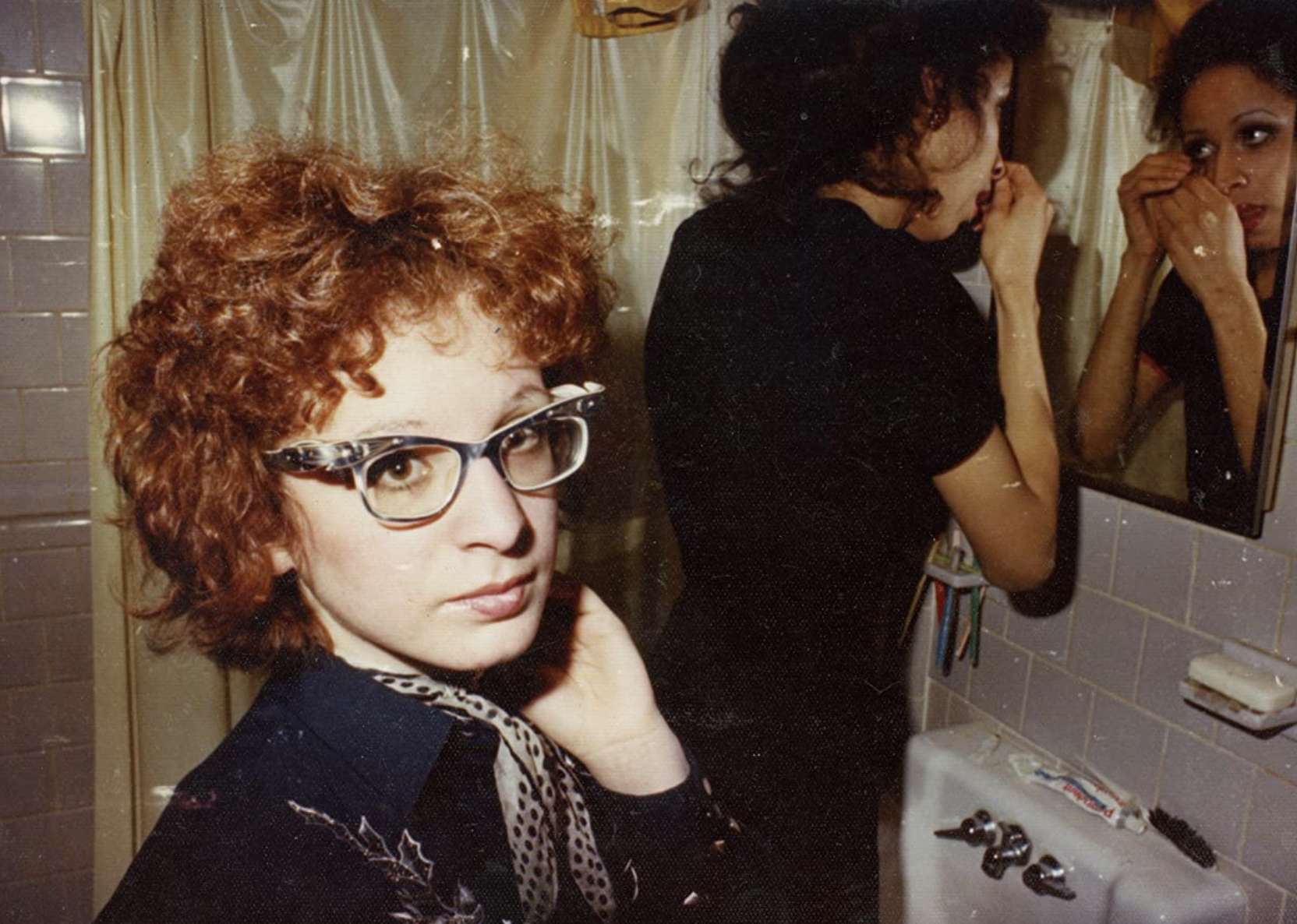 Nan Goldin in a scene from "All the Beauty and the Bloodshed."