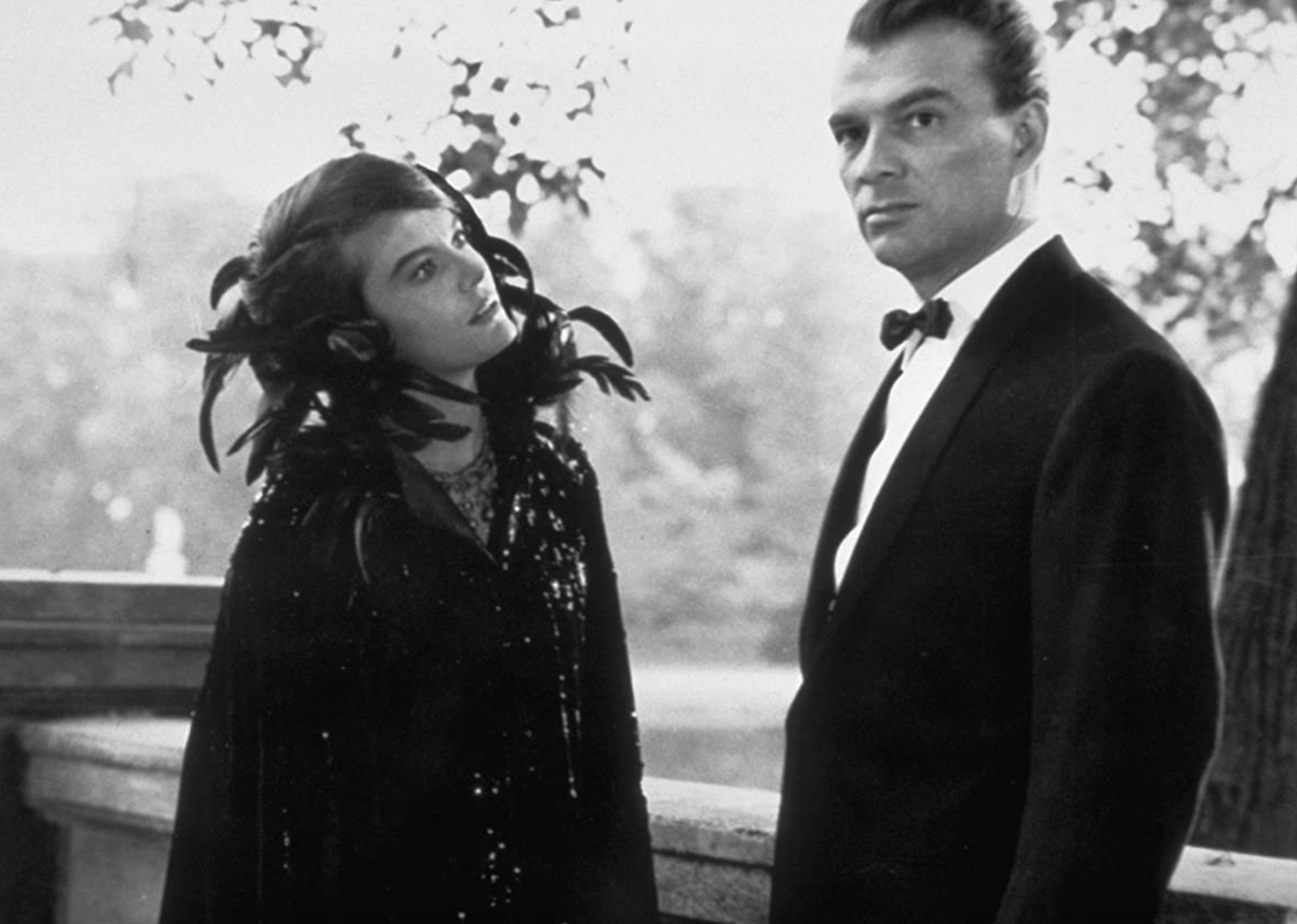 Giorgio Albertazzi and Delphine Seyrig in "Last Year at Marienbad."