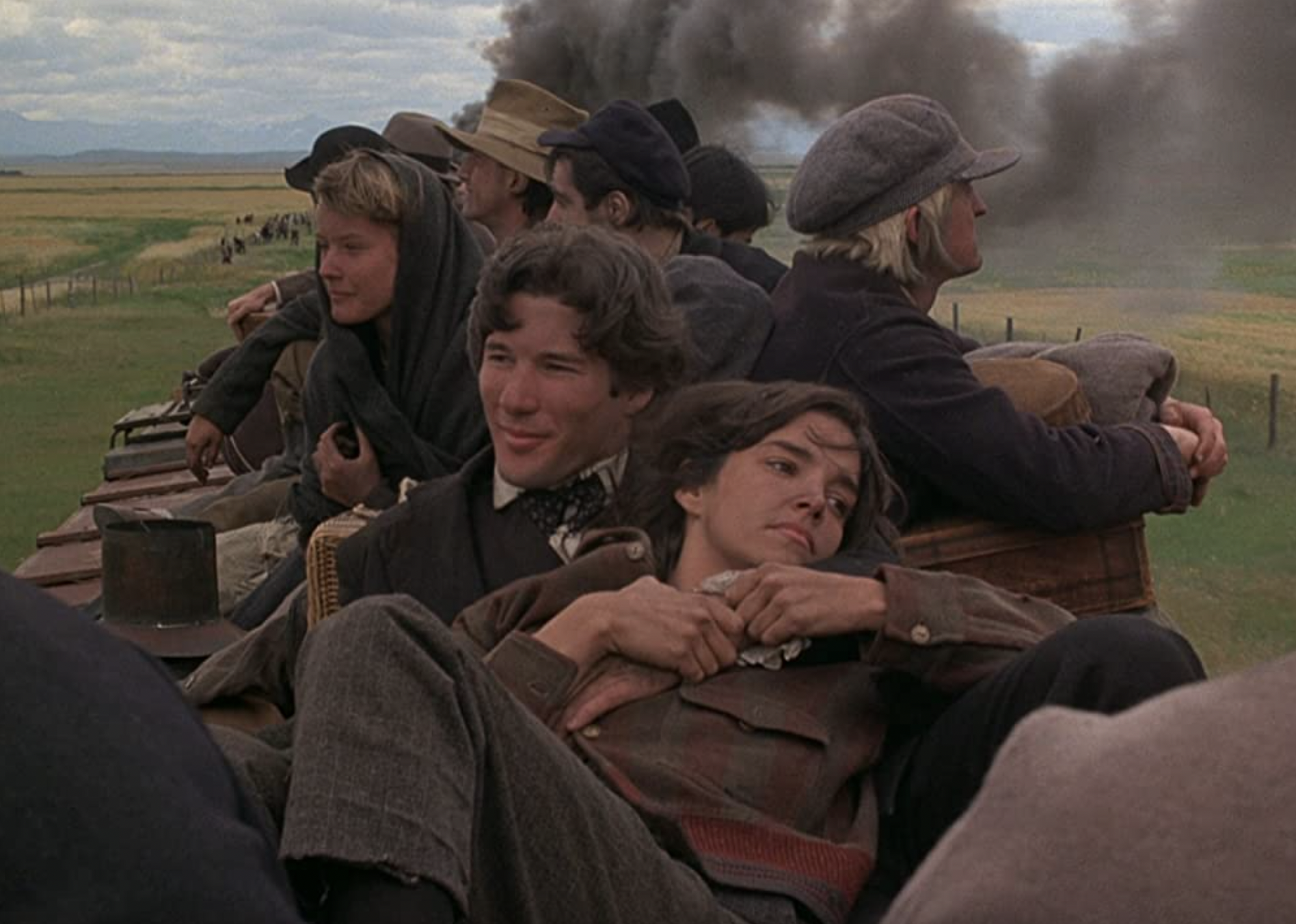 Richard Gere and Brooke Adams in "Days of Heaven".