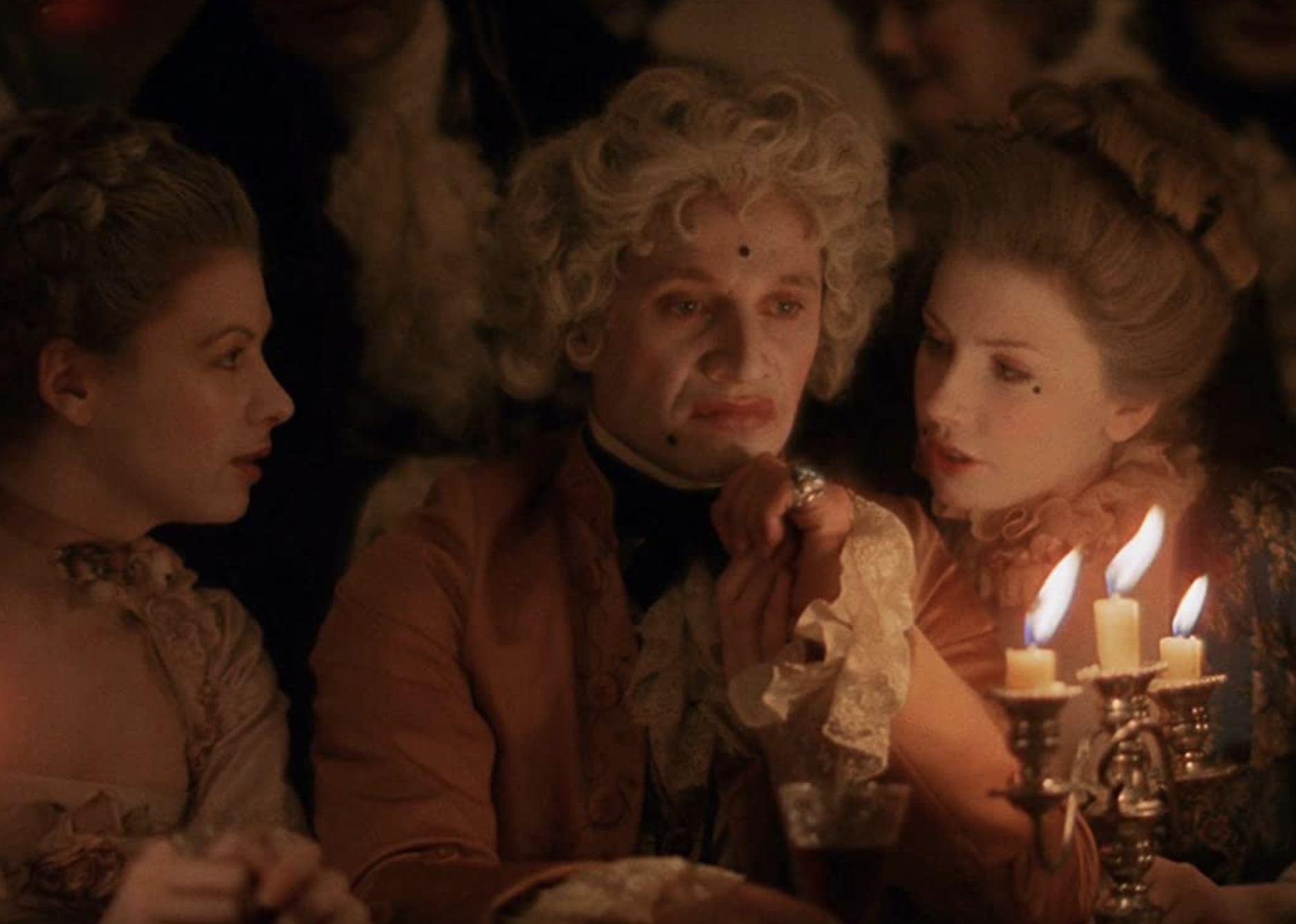 Steven Berkoff in "Barry Lyndon".