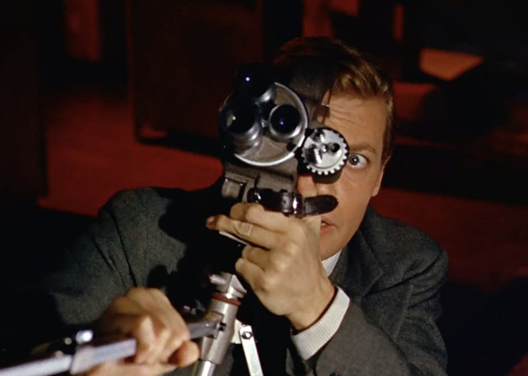 Karlheinz Böhm in "Peeping Tom".