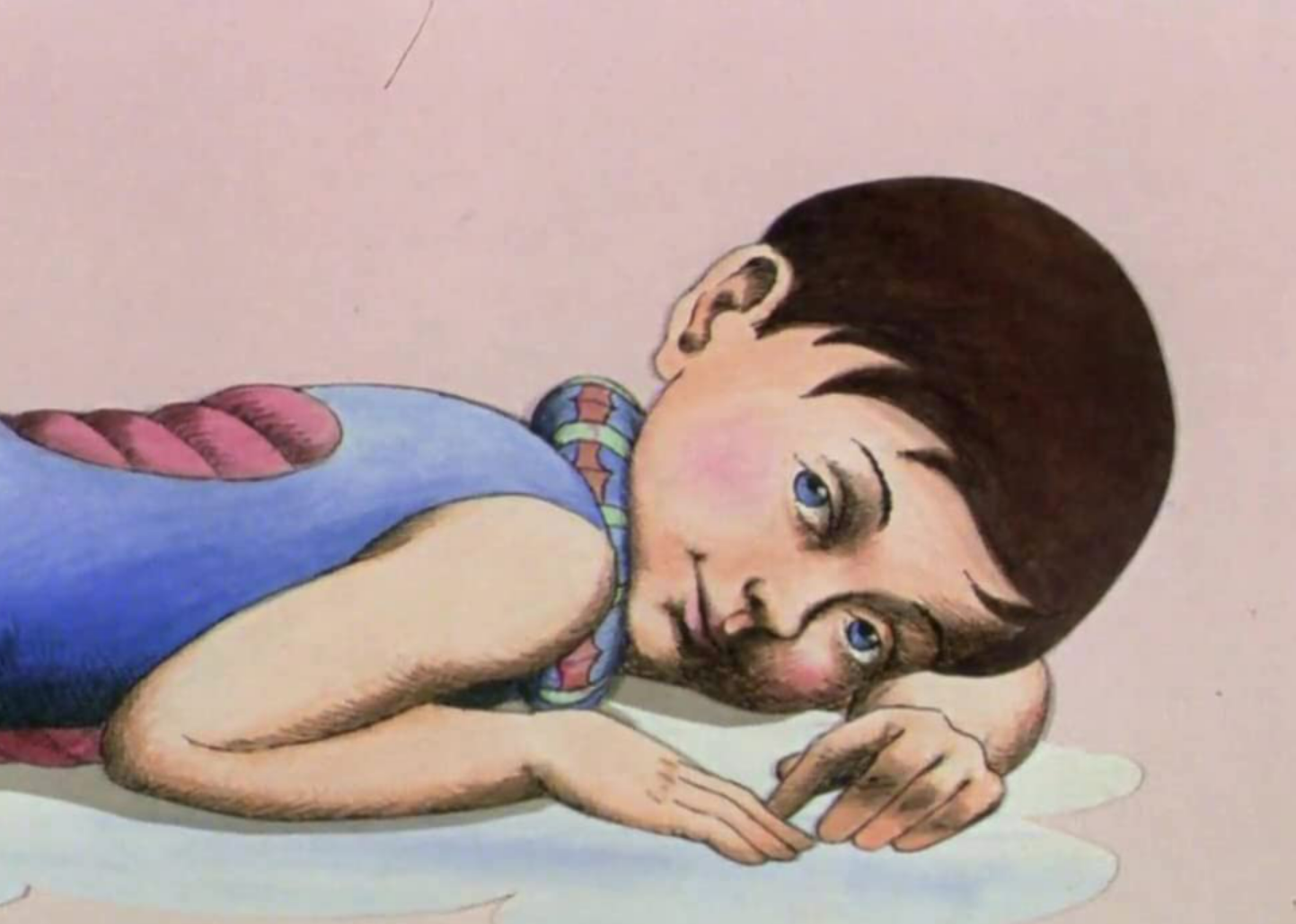 Screengrab of a scene from "Fantastic Planet".