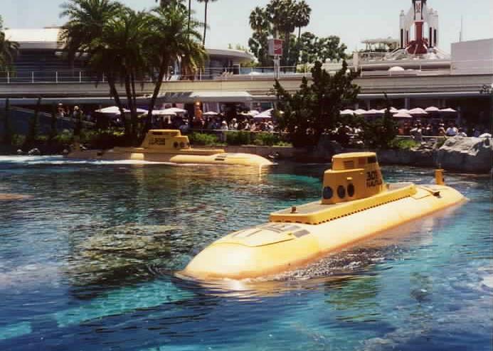 Disneyland submarines of the Disneyland Submarine Voyage