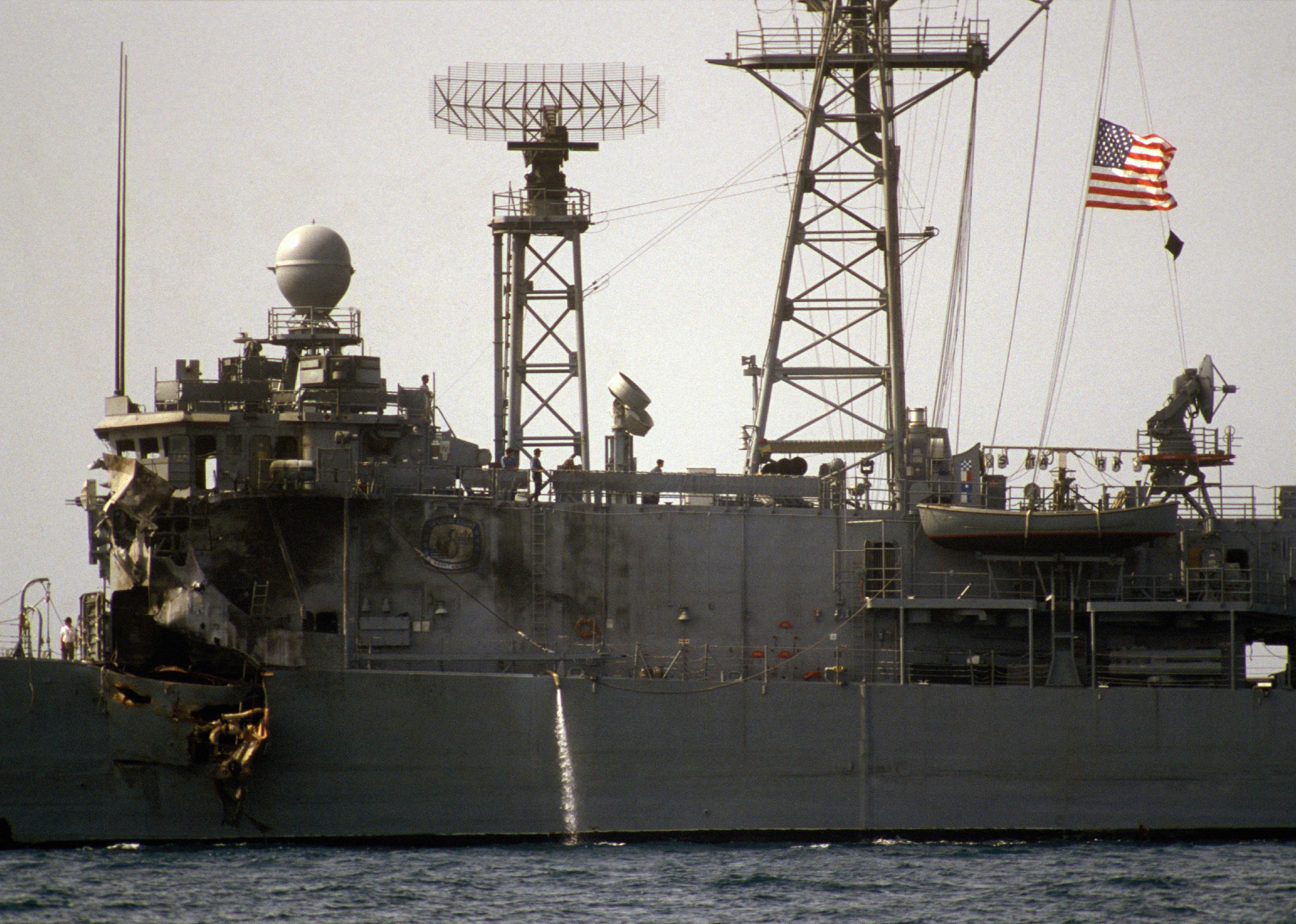 The USS Stark.